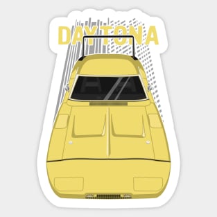 Dodge Charger Daytona 1969 - yellow Sticker